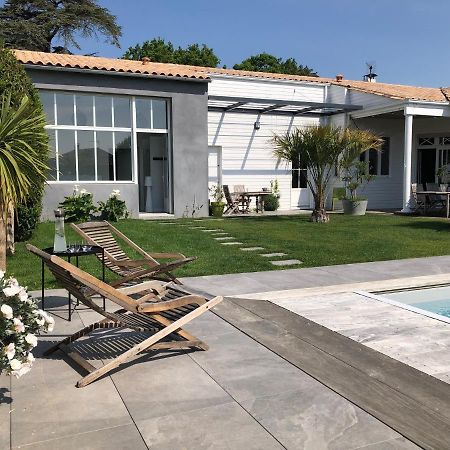 Maison M, Chambre Privee Acces Jardin Piscine Et Jacuzzi Pres De La Rochelle La Rochelle  Ngoại thất bức ảnh